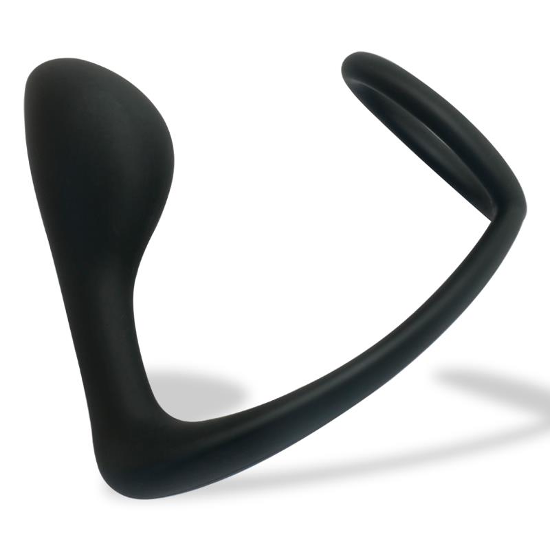 Yastant Plug Anal con Anillo para Testículos - Imagen 3