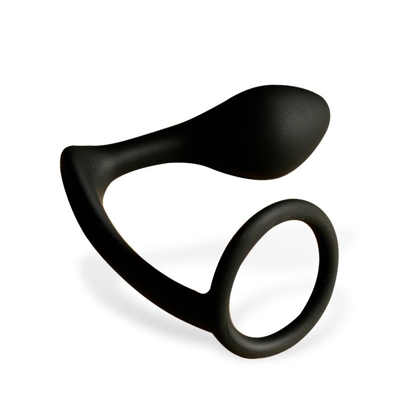 Yastant Plug Anal con Anillo para Testículos - Imagen 5