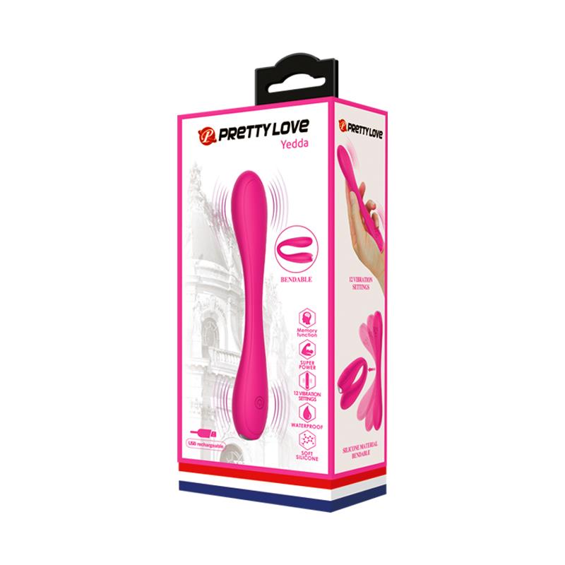Yedda Vibrador con Esqueleto Punto G Rosa - Imagen 12