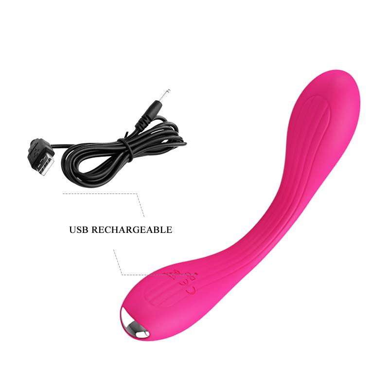 Yedda Vibrador con Esqueleto Punto G Rosa - Imagen 11