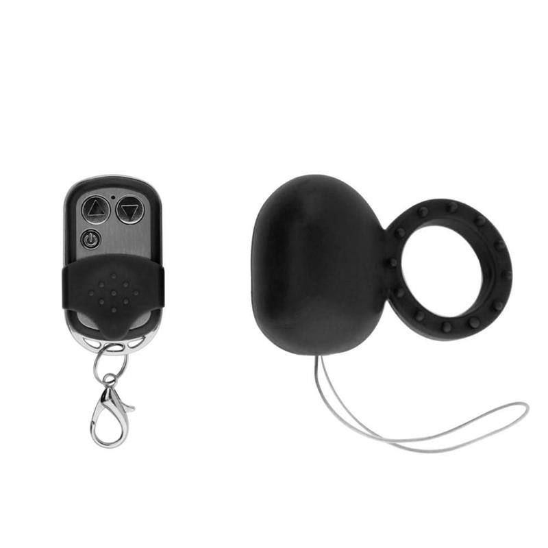 Anillo Vibrador con Control Remoto Negro - Imagen 5
