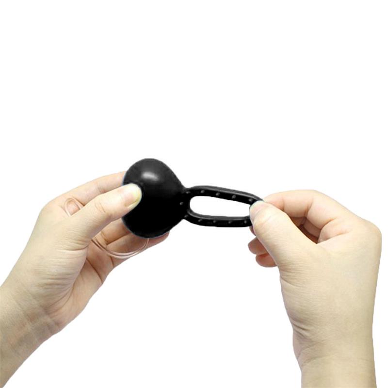Anillo Vibrador con Control Remoto Negro - Imagen 6