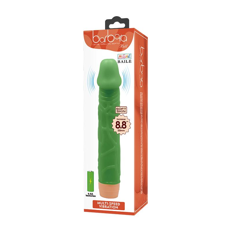 Bill Vibrador Realista 8.8 Verde - Imagen 6