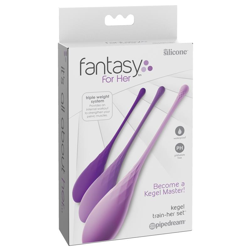 Bolas Kegel Train-Her Set de 3 - Imagen 3