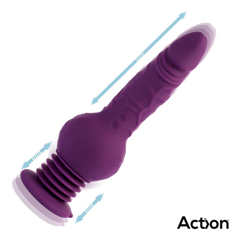 Booster Vibrador con Thrusting Ultra Jet Thruster con Potente Ventosa - Imagen 7