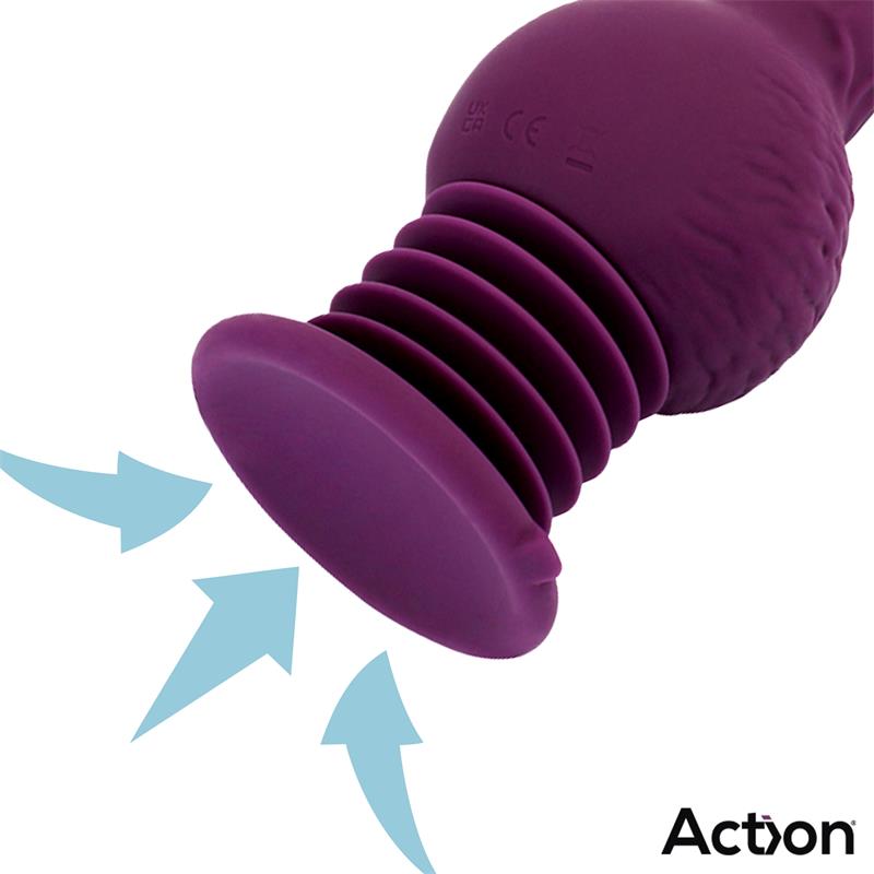 Booster Vibrador con Thrusting Ultra Jet Thruster con Potente Ventosa - Imagen 9