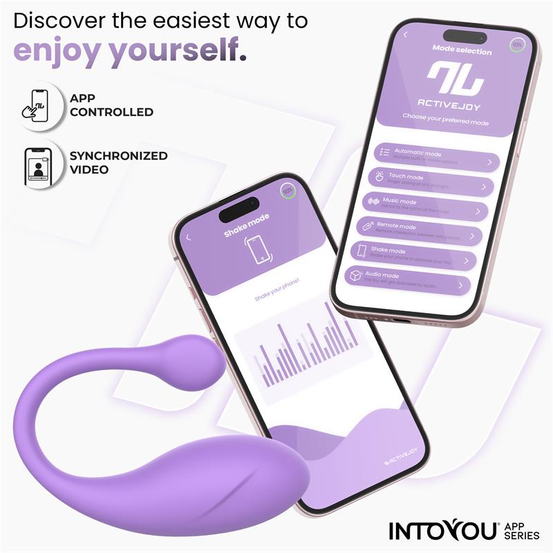 Bulby Huevo Vibrador con APP Lavanda - Imagen 7