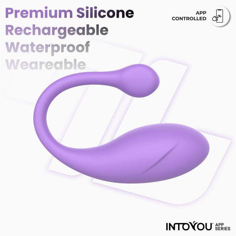Bulby Huevo Vibrador con APP Lavanda - Imagen 10