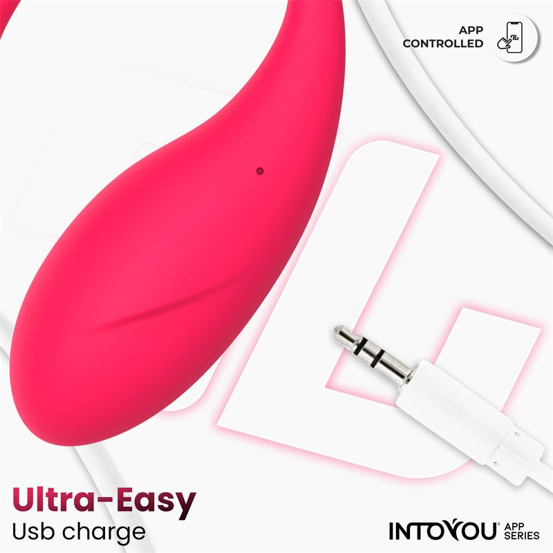 Bulby Huevo Vibrador con APP Rosa Intenso - Imagen 4