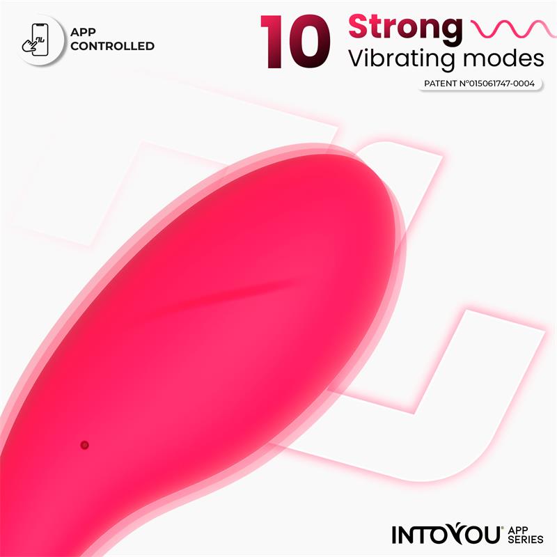 Bulby Huevo Vibrador con APP Rosa Intenso - Imagen 8