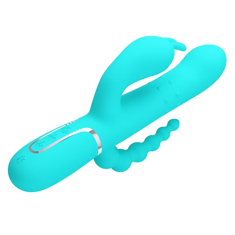 Cammy Vibrador con Bolas Rotadoras y Cadena Anal - Imagen 5