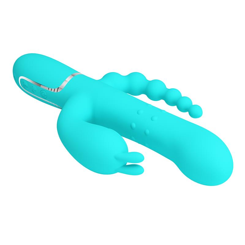 Cammy Vibrador con Bolas Rotadoras y Cadena Anal - Imagen 6