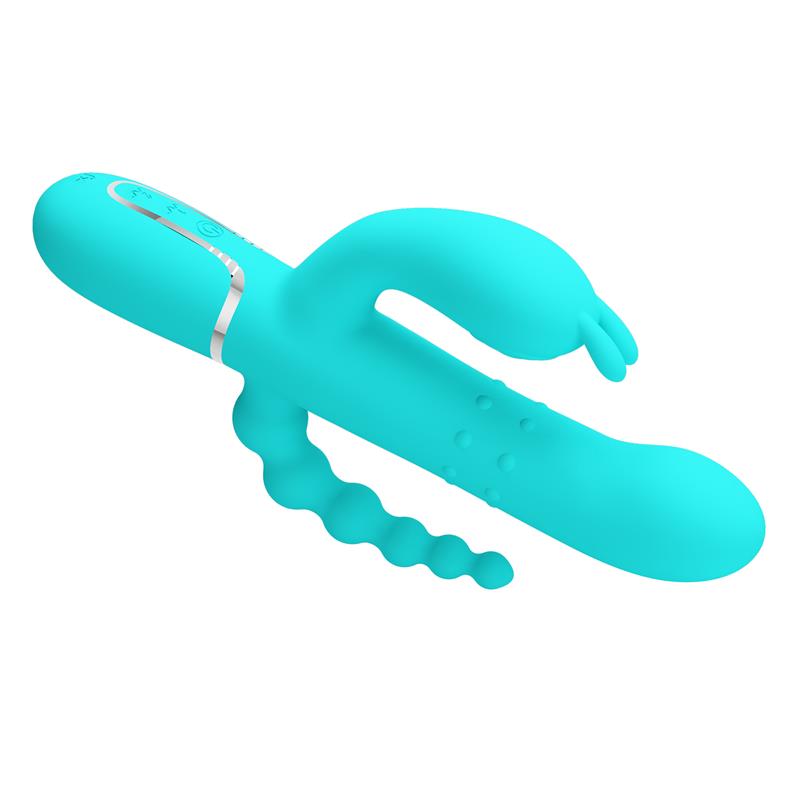Cammy Vibrador con Bolas Rotadoras y Cadena Anal - Imagen 7