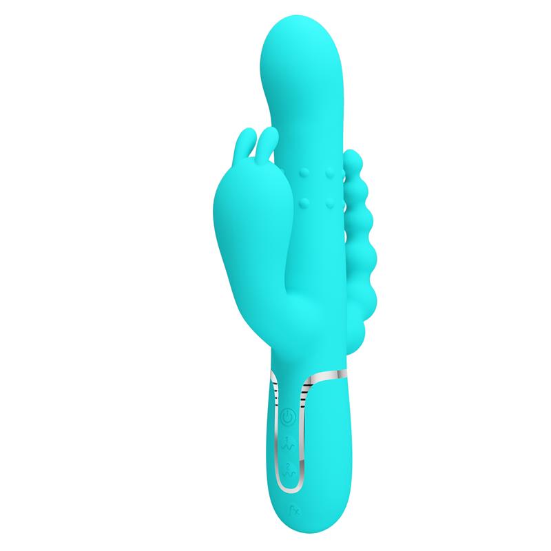 Cammy Vibrador con Bolas Rotadoras y Cadena Anal - Imagen 8