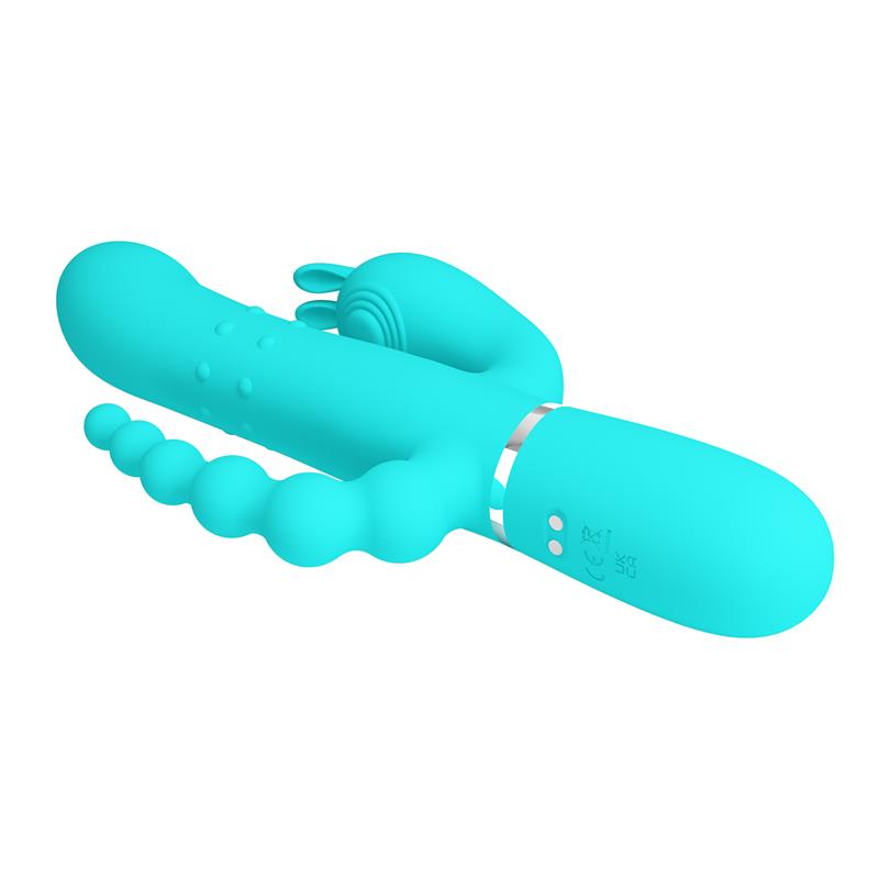 Cammy Vibrador con Bolas Rotadoras y Cadena Anal - Imagen 11