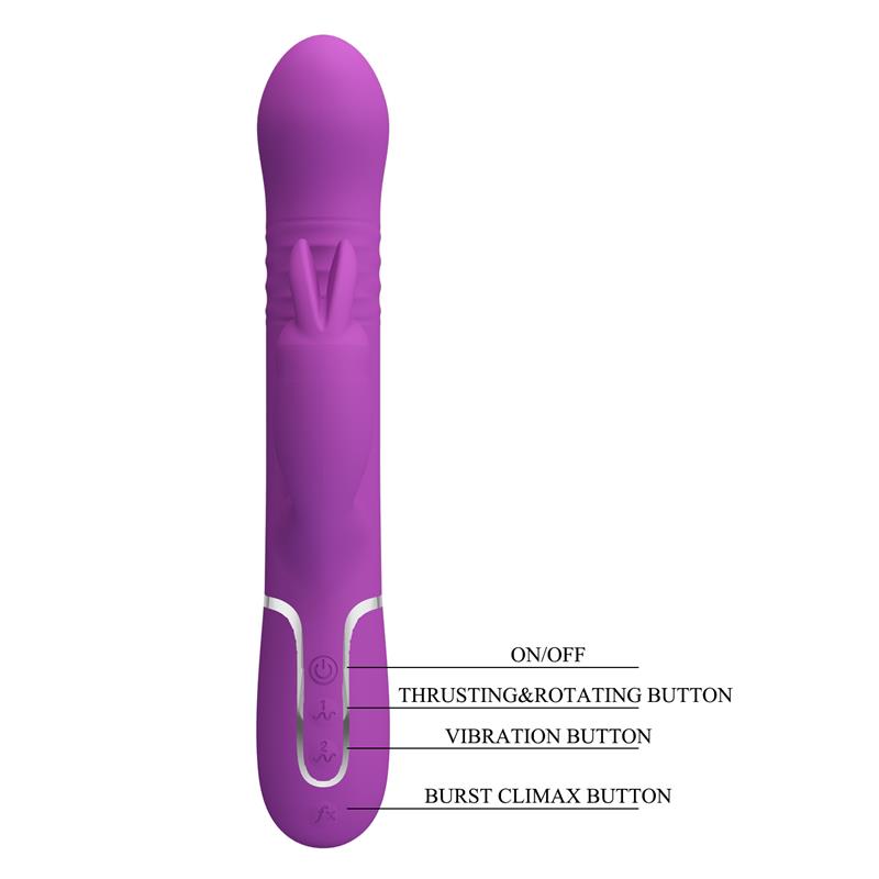 Coale Vibrador con Bolas Rotatorias y Up and Down - Imagen 9
