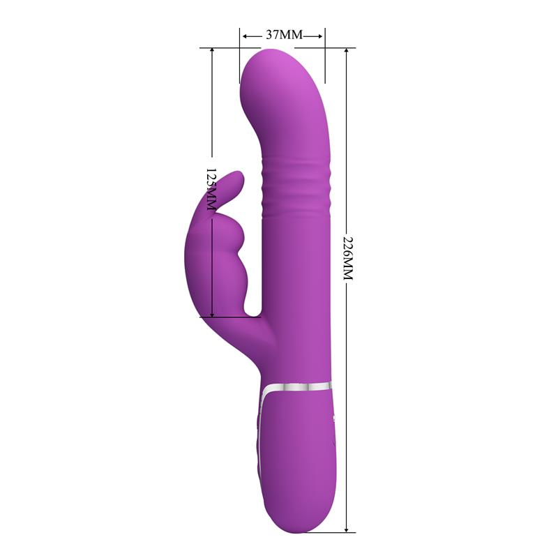Coale Vibrador con Bolas Rotatorias y Up and Down - Imagen 11