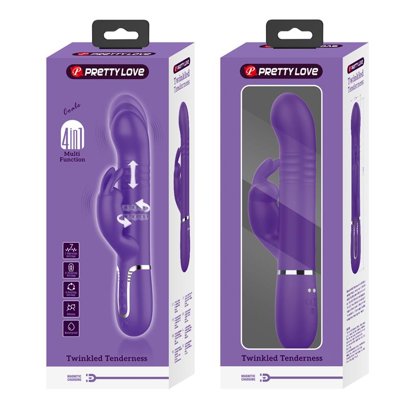 Coale Vibrador con Thursting y Bolas Rotatorias - Imagen 3