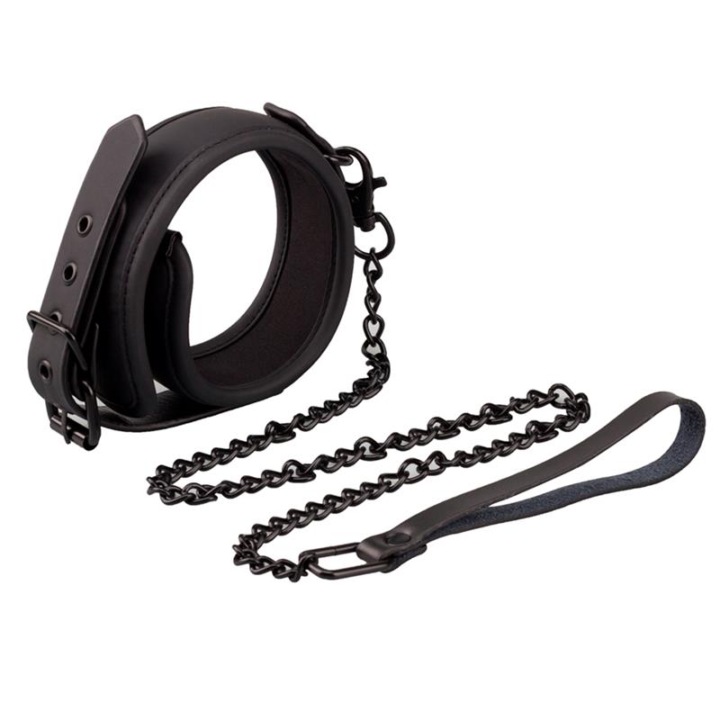 Collar con Correa Cuero Vegano - Imagen 3
