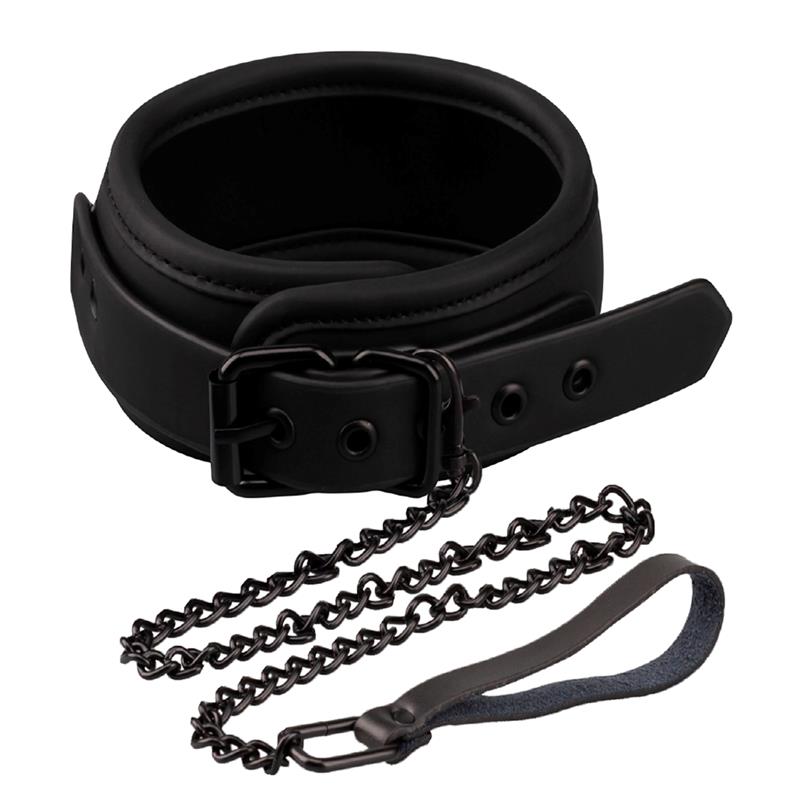 Collar con Correa Cuero Vegano - Imagen 5