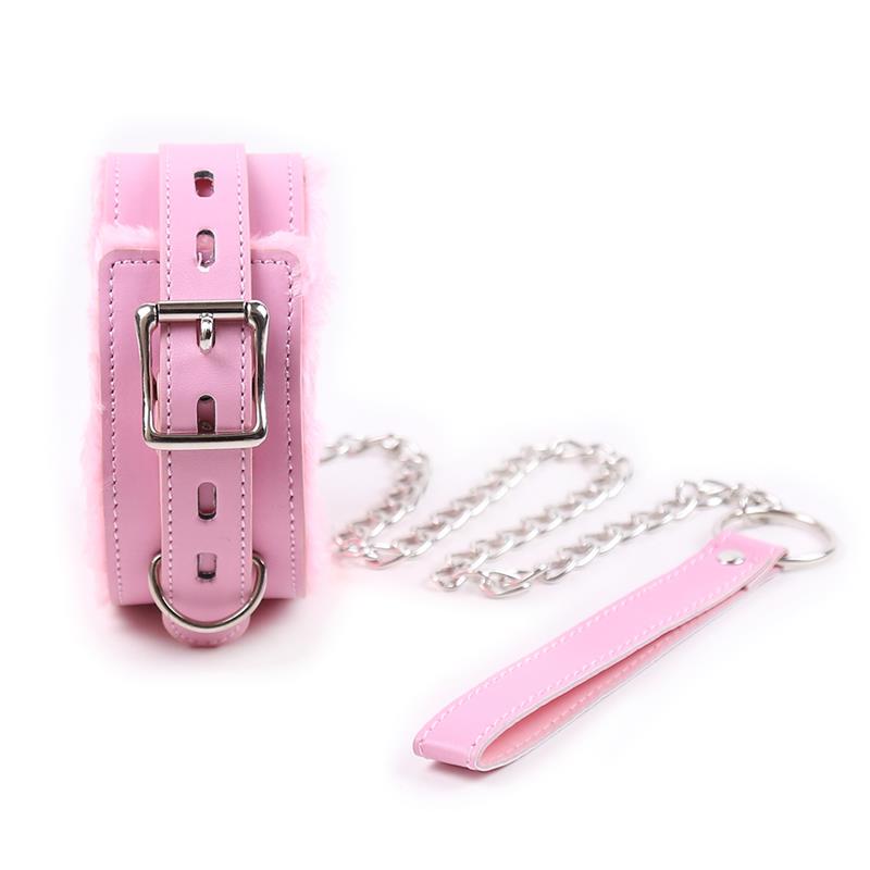 Collar con Correa Rosa Pastel - Imagen 3