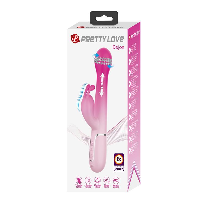 Dejon Vibrador con Thrusting y Bolas Rotatorias - Imagen 8