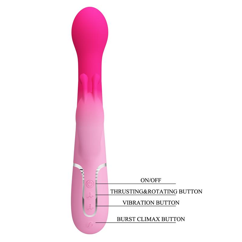 Dejon Vibrador con Thrusting y Bolas Rotatorias - Imagen 11