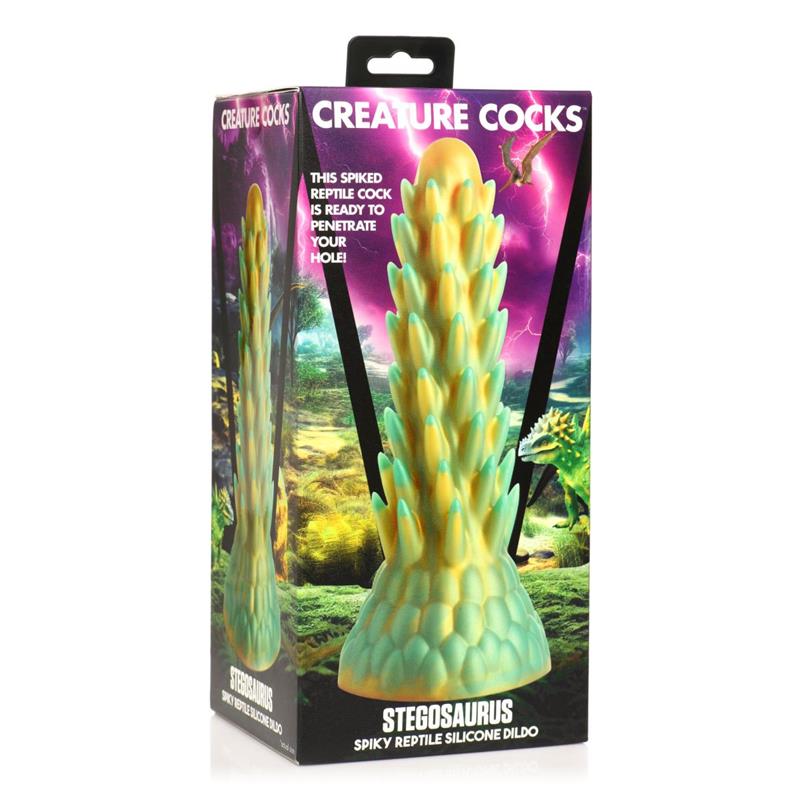 Dildo Dragón Stegosaurus Spiky Reptile - Imagen 4