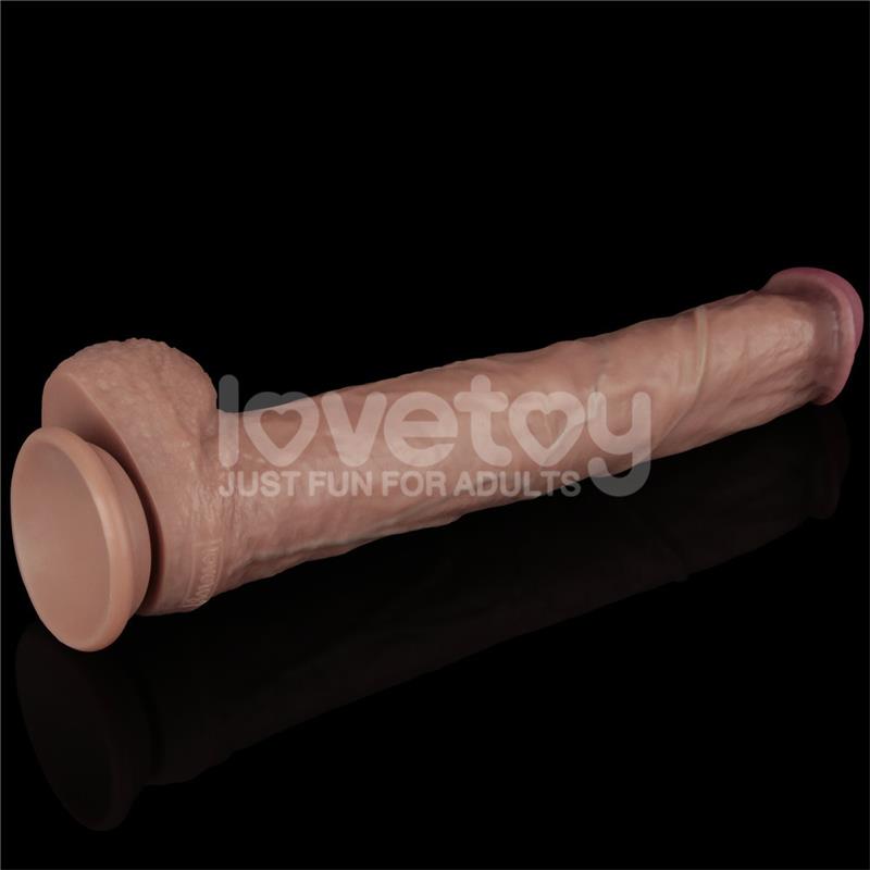 Dildo Dual Layer Articulable XXL 14,5 - Imagen 14