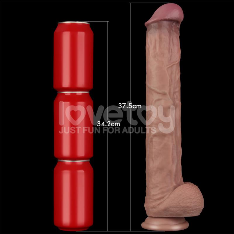 Dildo Dual Layer Articulable XXL 14,5 - Imagen 15