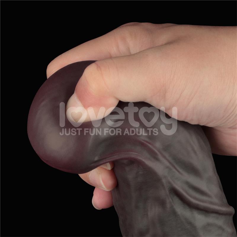 Dildo Dual Layered Articulable XXL 14.5 - Imagen 9