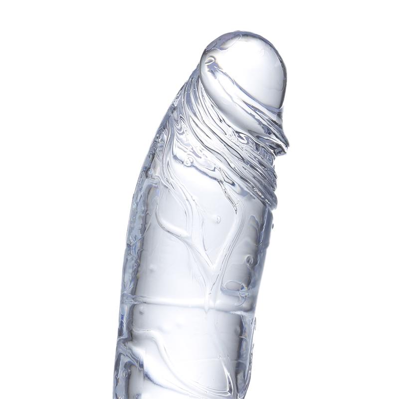 Dildo Realista Material Cristalino 21,5 cm - Imagen 5