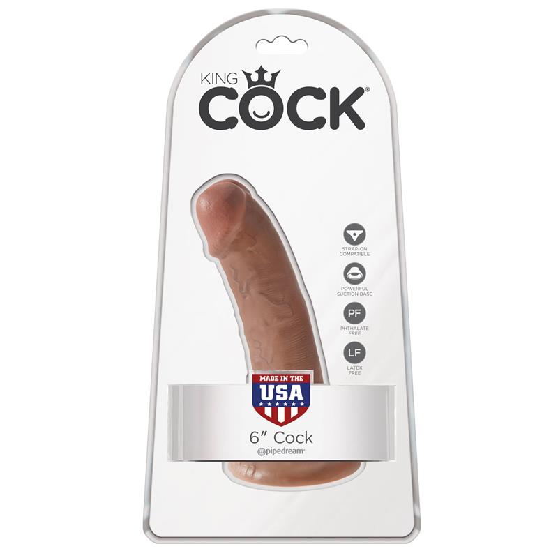 Dildo Reaslista 6 Bronceado - Imagen 5
