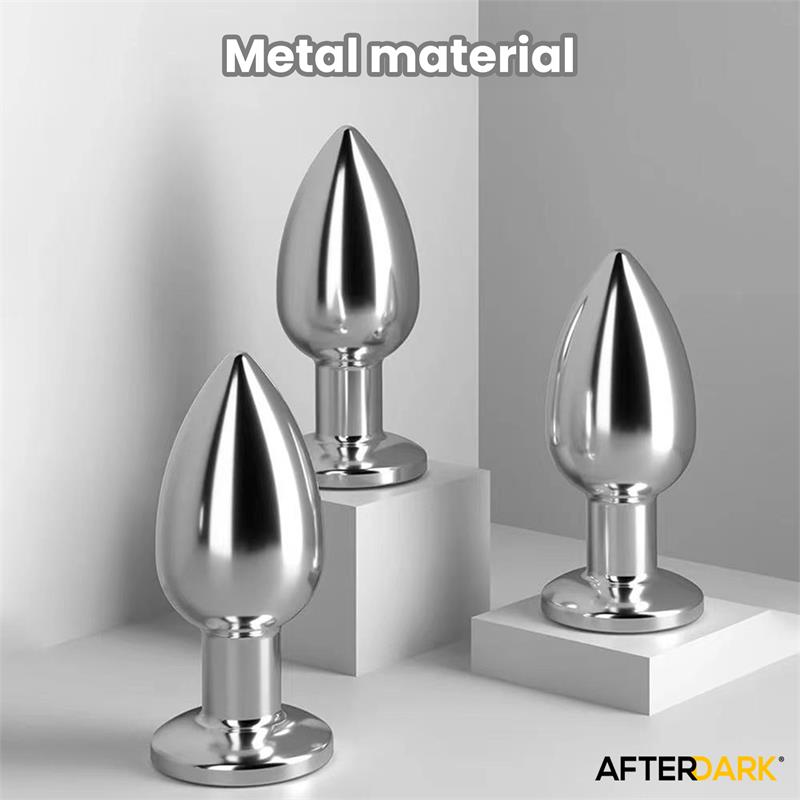 Dimpor Plug Anal Cromado con Vibración USB Magnético Talla S - Imagen 13