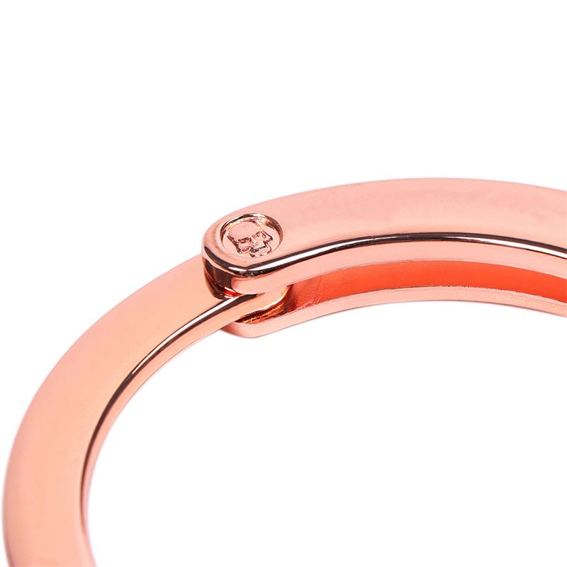 Esposas Oro Rosa con Llaves de Calavera - Imagen 12