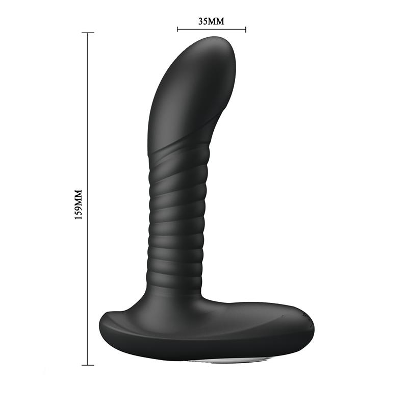 Estimulador Anal con Bolas Internas y Rotación - Imagen 7