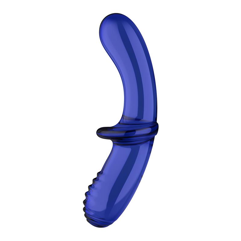 Estimulador de Cristal Double Crystal Hot and Cold Azul - Imagen 3