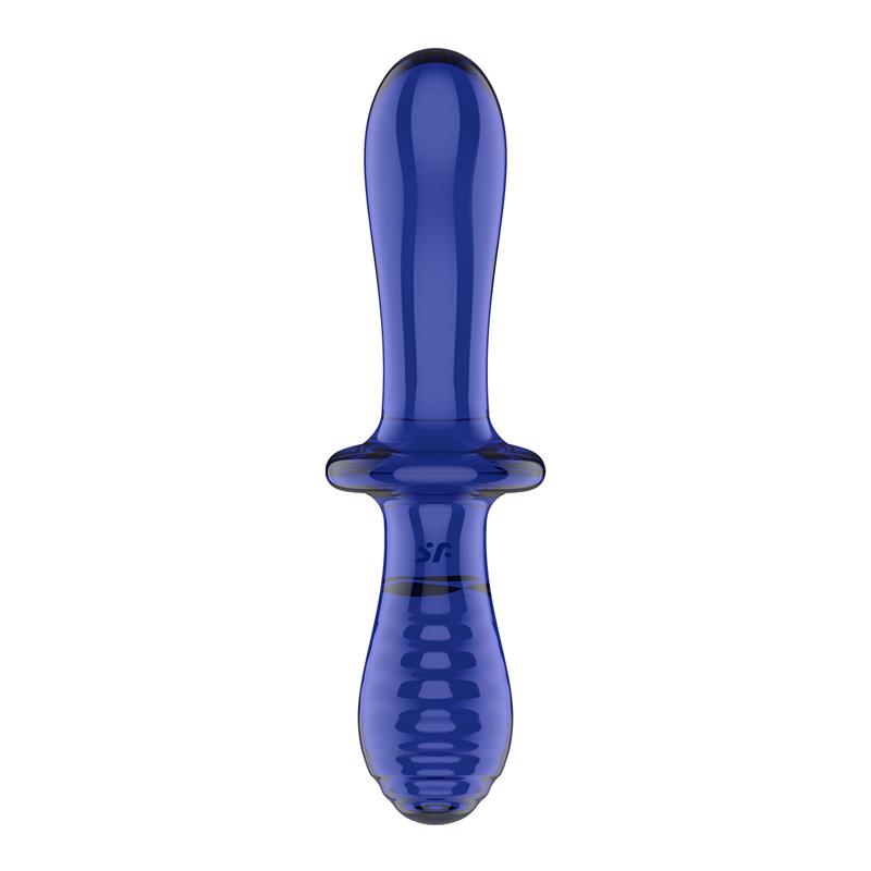 Estimulador de Cristal Double Crystal Hot and Cold Azul - Imagen 4