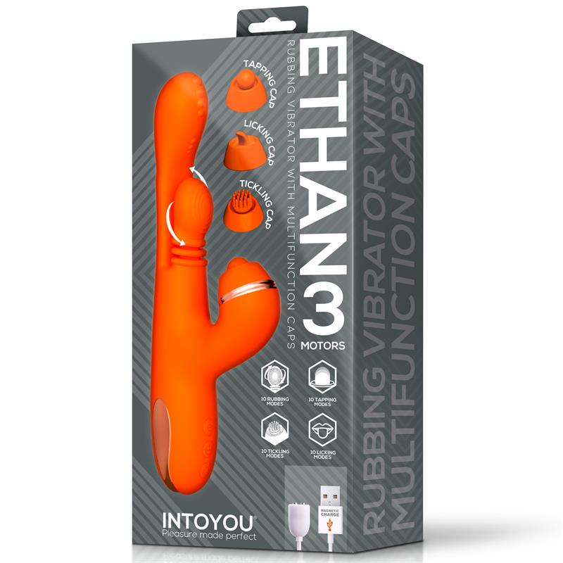 Ethan Vibrador Masaje 360º para el Punto G y Cabezales Intercambiables - Imagen 10
