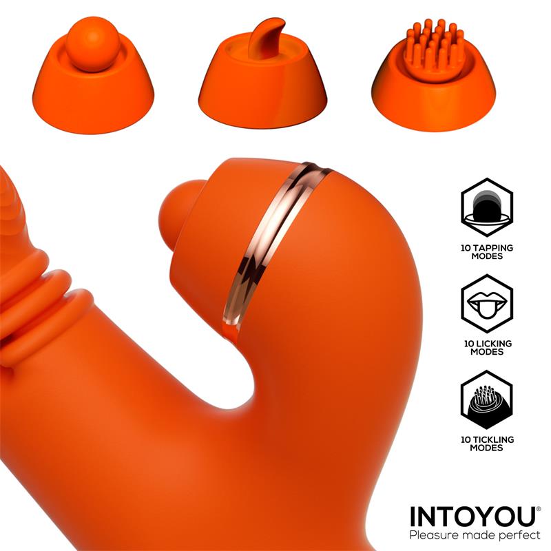 Ethan Vibrador Masaje 360º para el Punto G y Cabezales Intercambiables - Imagen 11