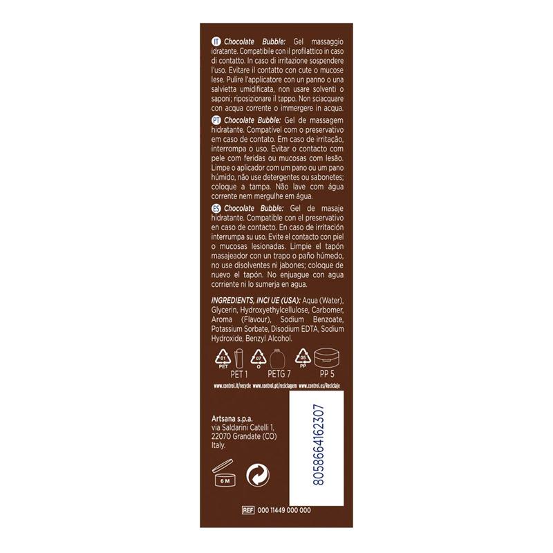 Gel de Masaje Bubble Chocolate 200 ml - Imagen 4