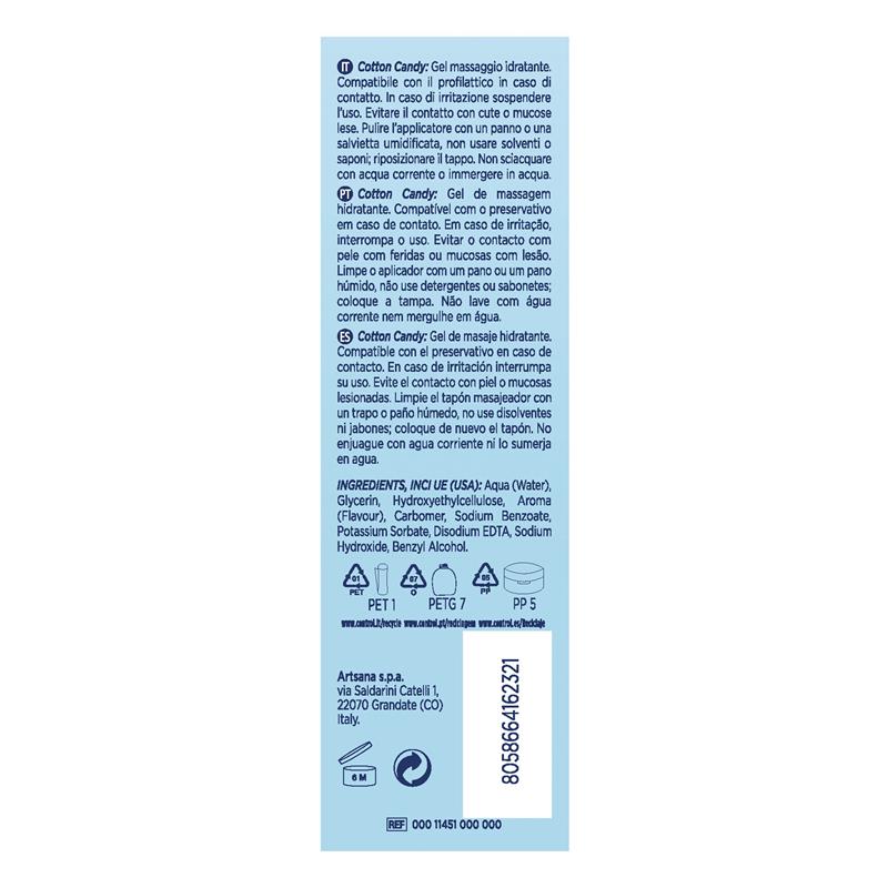 Gel de Masaje Cotton Candy 200 ml - Imagen 4