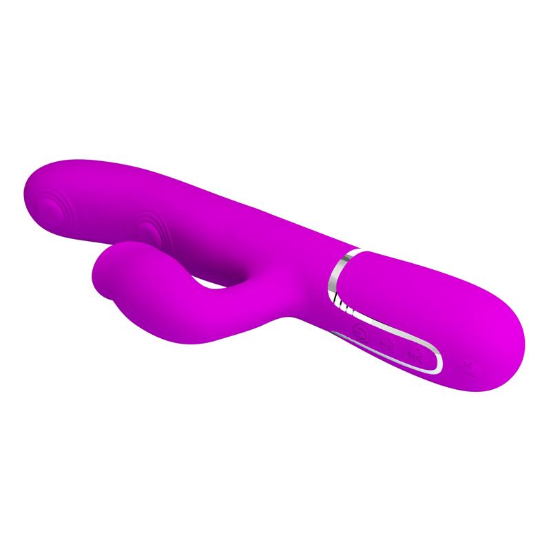 Gigi Vibrador con Licking y Thumping Fucsia - Imagen 6