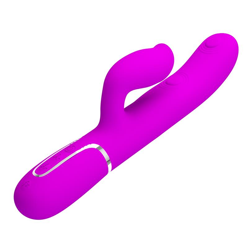 Gigi Vibrador con Licking y Thumping Fucsia - Imagen 11