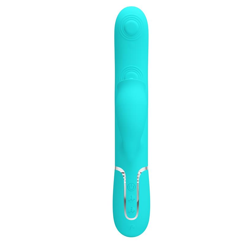 Gigi Vibrador con Licking y Thumping Turquesa - Imagen 7