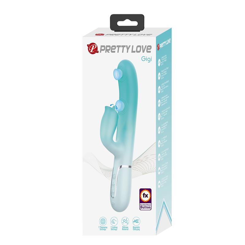 Gigi Vibrador con Thumping y Licking - Imagen 5