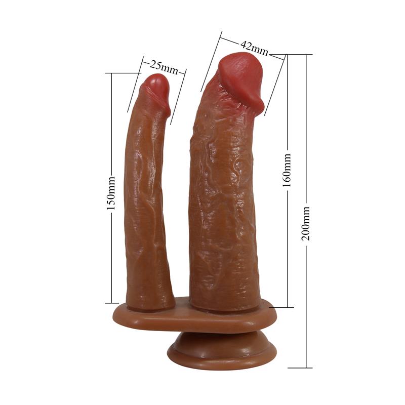 Goran Dildo Doble Realista - Imagen 7