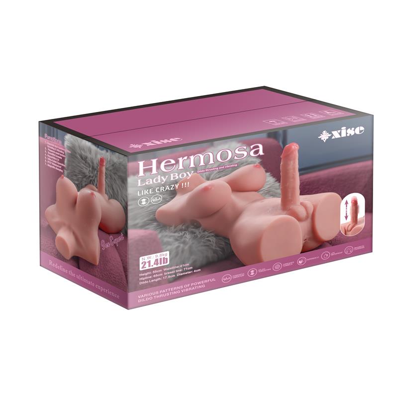 Hermosa Lady Boy Torso con Vibración y Thrusting 9.75 kg - Imagen 3