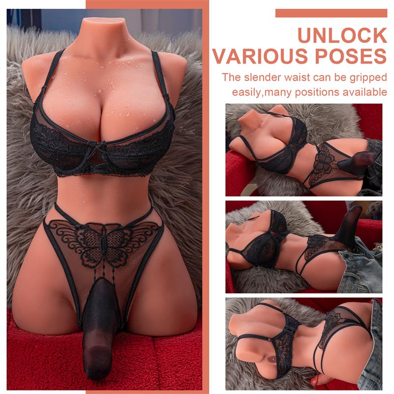 Hermosa Lady Boy Torso con Vibración y Thrusting 9.75 kg - Imagen 4