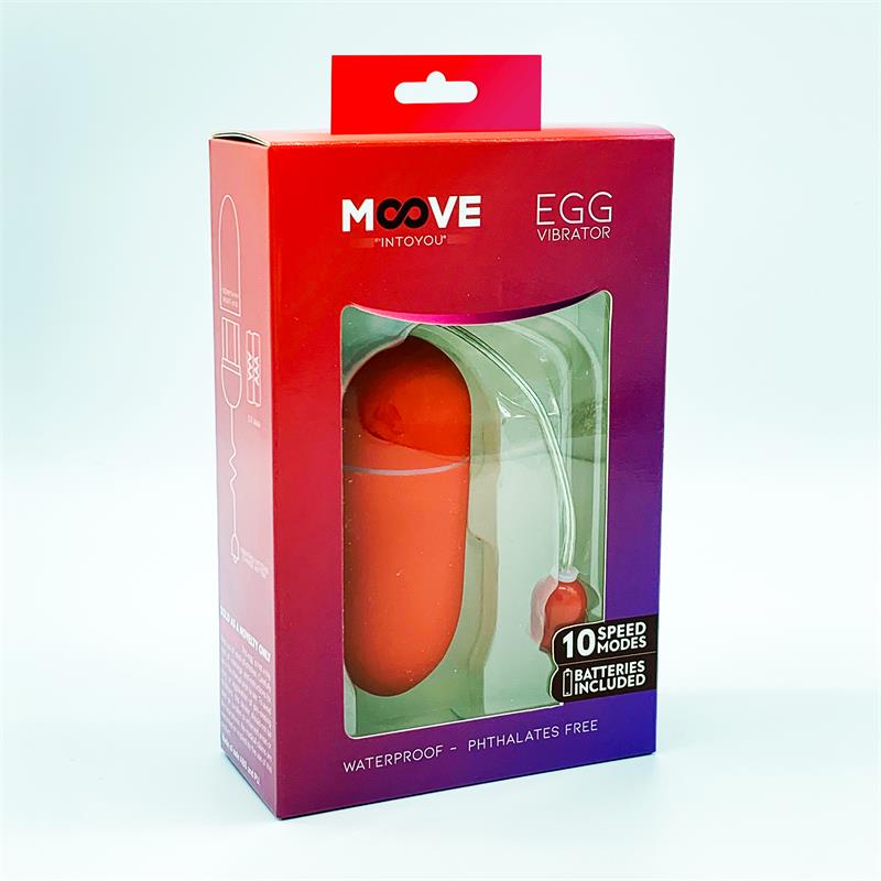 Huevo Vibrador 10 Funciones Rojo - Imagen 3
